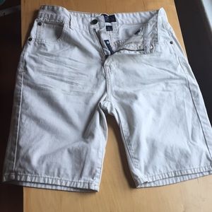 Lucky Brand off-white Denim Shorts size 16